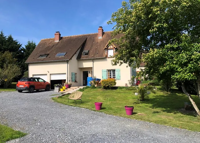 Grande Familiale Jaune Bonnement Bien B&B Putot-en-Auge